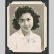 Portrait of young woman (ddr-densho-550-246)