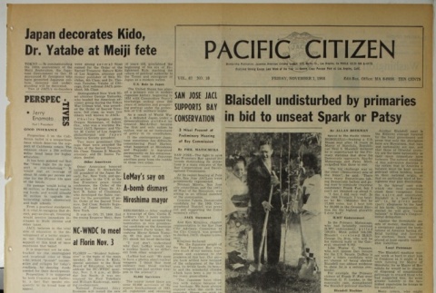 Pacific Citizen, Vol. 67, No. 18 (November 1, 1968) (ddr-pc-40-44)