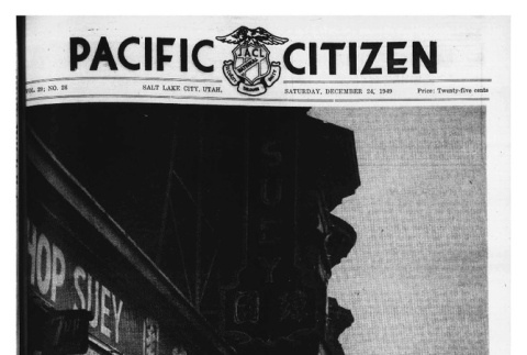 The Pacific Citizen, Vol. 29 No. 26 (December 24, 1949) (ddr-pc-21-51)