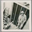 Man standing on ladder (ddr-densho-426-2250)
