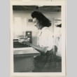 Woman working at a typewriter (ddr-densho-37-1001)
