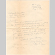 Letter sent to T.K. Pharmacy from  Jerome concentration camp (ddr-densho-319-378)