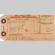 Customs Declaration and Shipping Tag (ddr-densho-355-37)