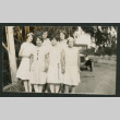 6 women outside (ddr-densho-378-684)
