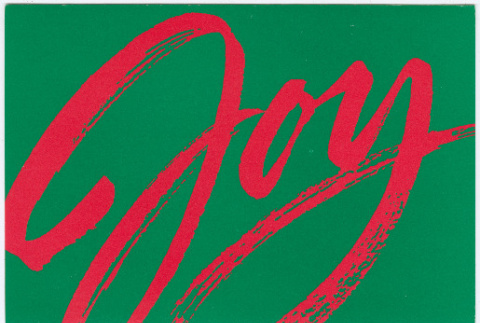 Card from Al and Gertrude Bush to Khaneji (sic) Domoto (ddr-densho-329-1131)