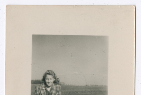 Woman with dog (ddr-densho-550-286)