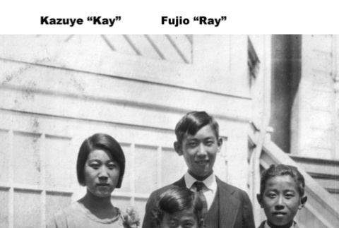 Kazuye, Fujio, Tsutomu and Yoshiharu Inouye (ddr-ajah-6-462)