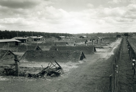 Barracks at Kaufering subcamp (ddr-densho-22-124)