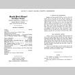 Sunday service program at South Post Chapel, Fort Myer, Virginia (ddr-densho-563-33)