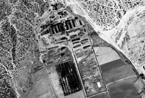 Aerial view of Santa Fe Internment Camp (ddr-densho-474-119)