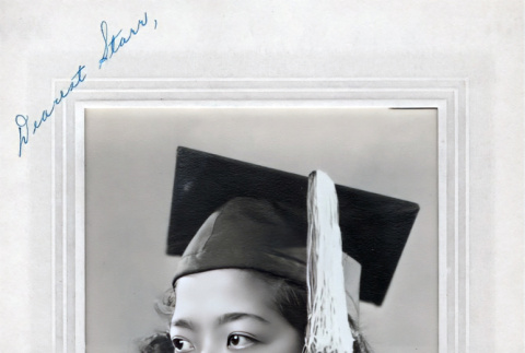 Graduation photo of Amy Masako Yamada (ddr-densho-474-173)