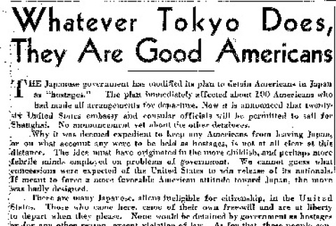 Whatever Tokyo Does, They Are Good Americans (August 28, 1941) (ddr-densho-56-507)