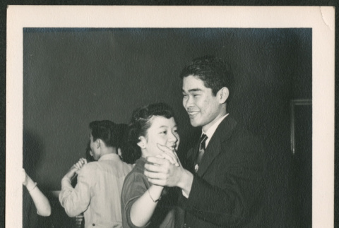 Couple dancing (ddr-densho-293-165)