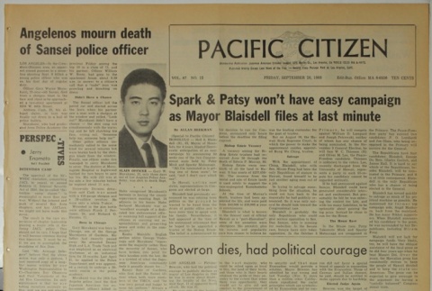 Pacific Citizen, Vol. 67, No. 12 (September 20, 1968) (ddr-pc-40-38)