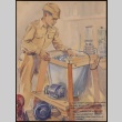 Painting of the rubber extraction process (ddr-manz-2-13)