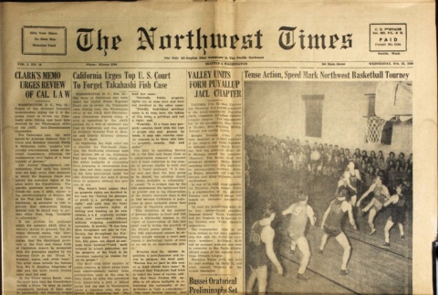 The Northwest Times Vol. 2 No. 18 (February 25, 1948) (ddr-densho-229-90)