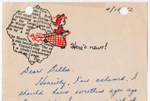 Letter from Tezuko to Bill Iino (ddr-densho-368-677)