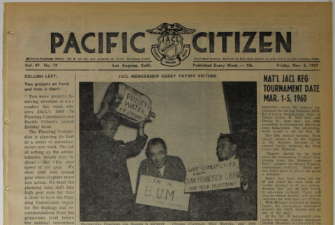 Pacific Citizen, Vol. 49, No. 19 (November 6, 1959) (ddr-pc-31-45)