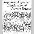 Japanese Approve Elimination of Picture Brides (December 4, 1919) (ddr-densho-56-343)