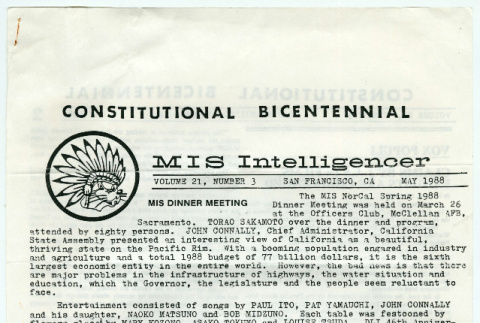 MIS Intelligencer Volume 21 No. 3 (ddr-densho-1007-1460)
