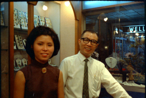 Man and woman in shop (ddr-densho-426-768)