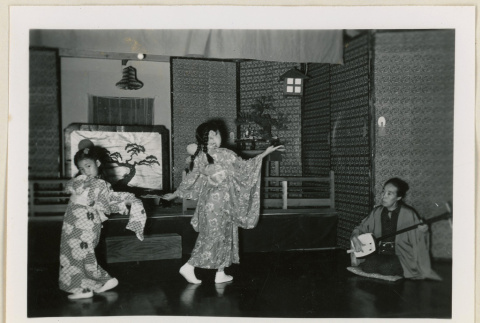 Two girls dancing odori (ddr-densho-37-942)