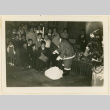 Santa Claus hands out gifts (ddr-densho-37-1302)