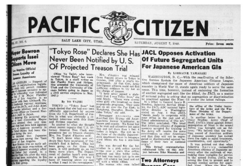 The Pacific Citizen, Vol. 27 No. 6 (August 7, 1948) (ddr-pc-20-31)