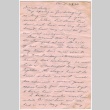 Letter to Sally Domoto from Bushy (ddr-densho-329-261)