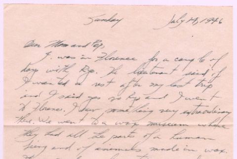 Letter from Tadashi Ishida to Mr. & Mrs. Y Ishida (ddr-densho-535-377)