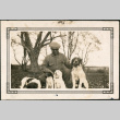 Man with four dogs (ddr-densho-293-62)