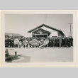 Attendees at Toyo Ishitani's funeral (ddr-densho-37-1345)