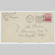 Envelope addressed to John Bonomi (ddr-janm-21-11)