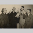 Chief justice observing swearing-in of two lower court judges (ddr-njpa-2-975)