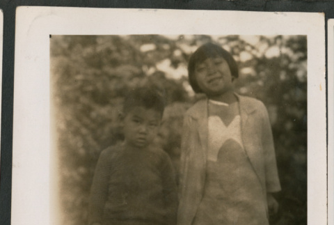 Photo of Hiroshi and Fumiko (ddr-densho-483-926)