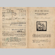 Second Grade Report Card (ddr-densho-474-143)