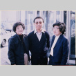 Tomoye Takahashi (left) and Martha Suzuki (right) with unidentified man (ddr-densho-422-594)