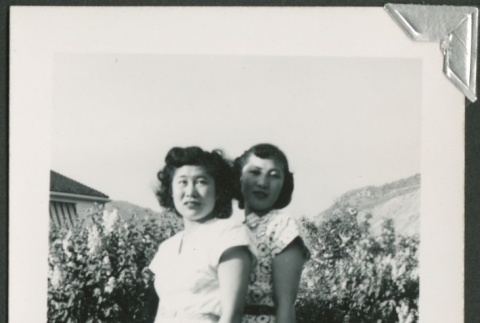 Two women outside (ddr-densho-328-395)