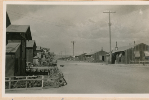 Camp Barracks and street (ddr-densho-493-49)