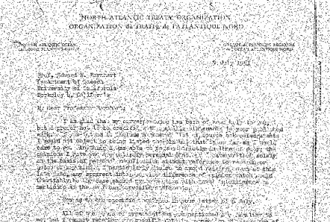 Letter to Berkeley Professor Edward Barnhart from K.D. Ringle, Captain of the Navy (ddr-densho-67-10)