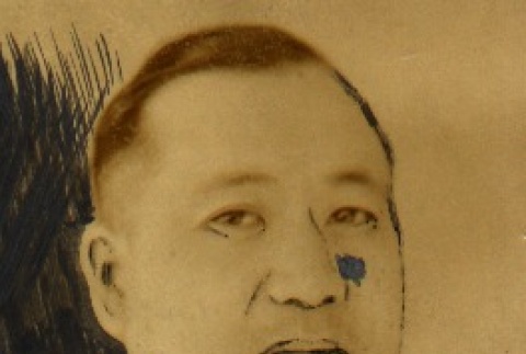 Photograph of a man on the Asama Maru (ddr-njpa-4-61)
