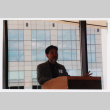 Tom Ikeda speaking at Humanities Washington Ceremony (ddr-densho-506-27)
