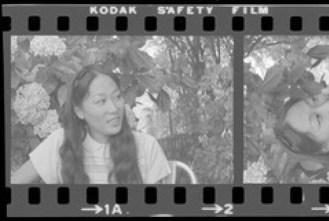 Negative film strip for Farewell to Manzanar scene stills (ddr-densho-317-122)