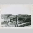 Two men near a gorge (ddr-densho-296-247)