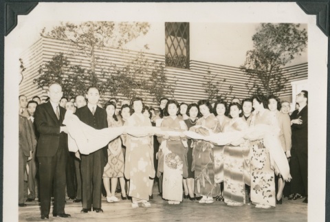 Representatives of the Japan Pavilion at the Golden Gate International Exposition (ddr-densho-300-198)