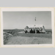 Group at Gila River monument (ddr-densho-37-1466)