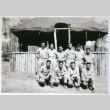 Soldiers in front of pavilion (ddr-densho-1007-667)
