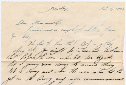 Letter from Tadashi Ishida to Mr. & Mrs. Y Ishida (ddr-densho-535-333)