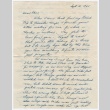 Letter to Kaneji Domoto from Miu Kishi (ddr-densho-329-384)