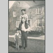 Chester Sakura, Sr., with two boys (ddr-densho-523-191)